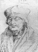Portrait of Erasmus, Albrecht Durer